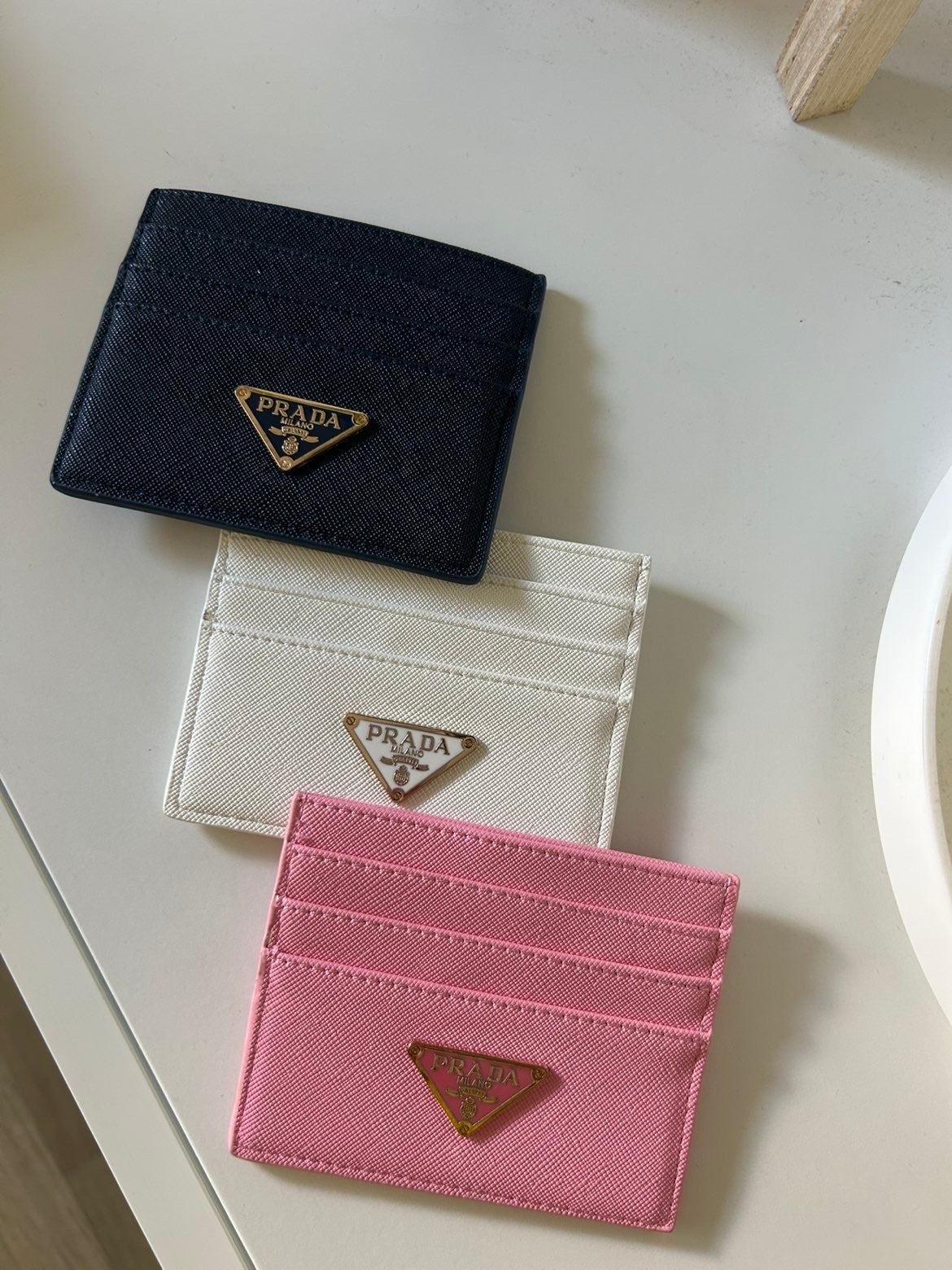 Porte-cartes Saffiano Prada